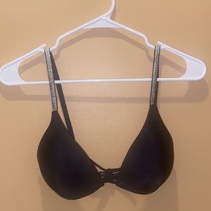 Bikini Sparkle Strap Push Up Swimwear Top